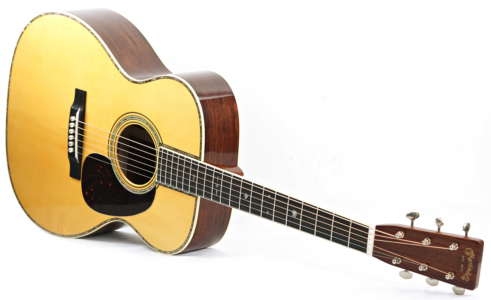 Martin Eric Clapton 00042ec 30th Ann. Signature 000 Shsc Epicea Palissandre Rw - Antique Toner Vintage - Guitare Folk - Variation 2
