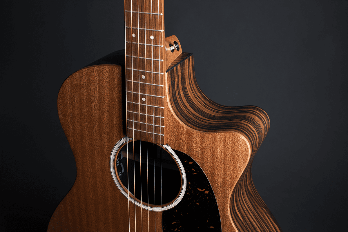 Martin Gpc-x2e Macassar Grand Performance Cw Sapele Hpl Ebene - Natural - Guitare Electro Acoustique - Variation 4