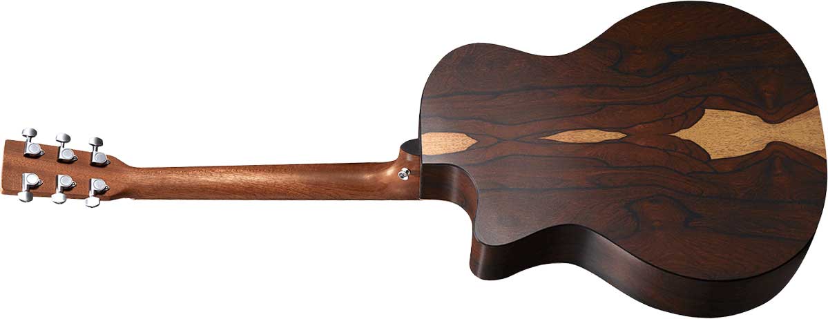 Martin Gpcx2e Cocobolo Grand Performance Cw Epicea Hpl Cocobolo Ric - Natural - Guitare Folk - Variation 1