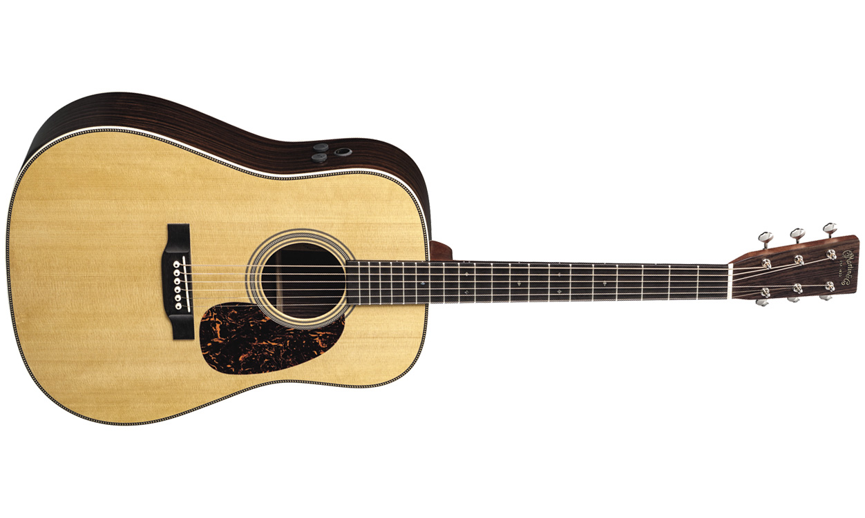 Martin Hd-28e Standard Re-imagined Dreadnought Epicea Palissandre Eb - Natural Aging Toner - Guitare Electro Acoustique - Variation 1