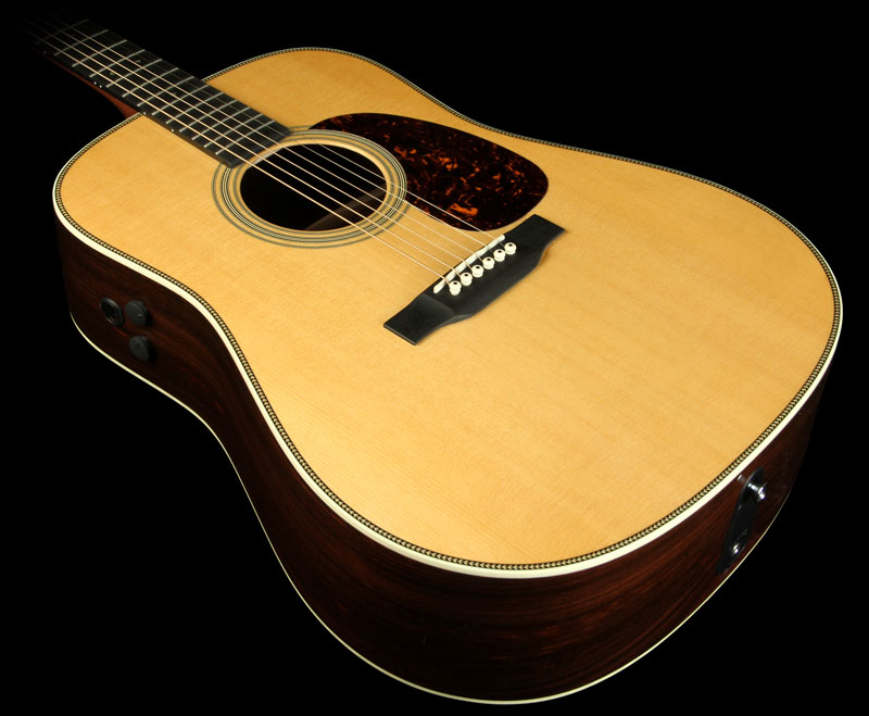 Martin Hd-28e Standard Re-imagined Dreadnought Epicea Palissandre Eb - Natural Aging Toner - Guitare Electro Acoustique - Variation 3