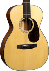 Guitare folk Martin Custom Shop 0-18 - Natural Vintage Gloss Aging Toner