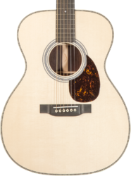 Guitare folk Martin Custom Shop CS-OM-C22025678 Engelmann/Cocobolo #2736832 - Natural clear