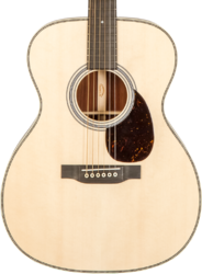 Guitare folk Martin Custom Shop Orchestra Model Englemann/Cocobolo #2736828 - Natural clear