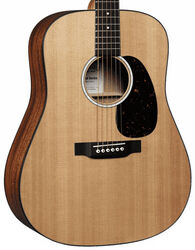 Guitare electro acoustique Martin D-10E Sitka Top Road +Bag - Natural satin