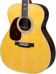 Guitare acoustique Martin J-40 Standard Re-Imagined Gaucher - Natural aging toner