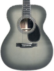 Guitare folk Martin John Mayer OM-45 20th Anniversary Platinum - Silverburst