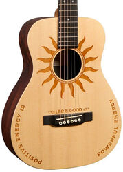 Guitare folk Martin LX2 Life is Good - natural satin