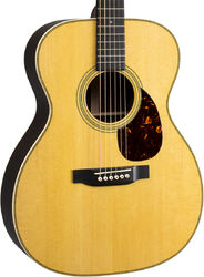 Guitare electro acoustique Martin OM-28E Standard Re-Imagined - Natural aging toner