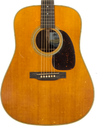 Guitare folk Martin Rich Robinson D-28 #2640217 - Aged vintage natural gloss