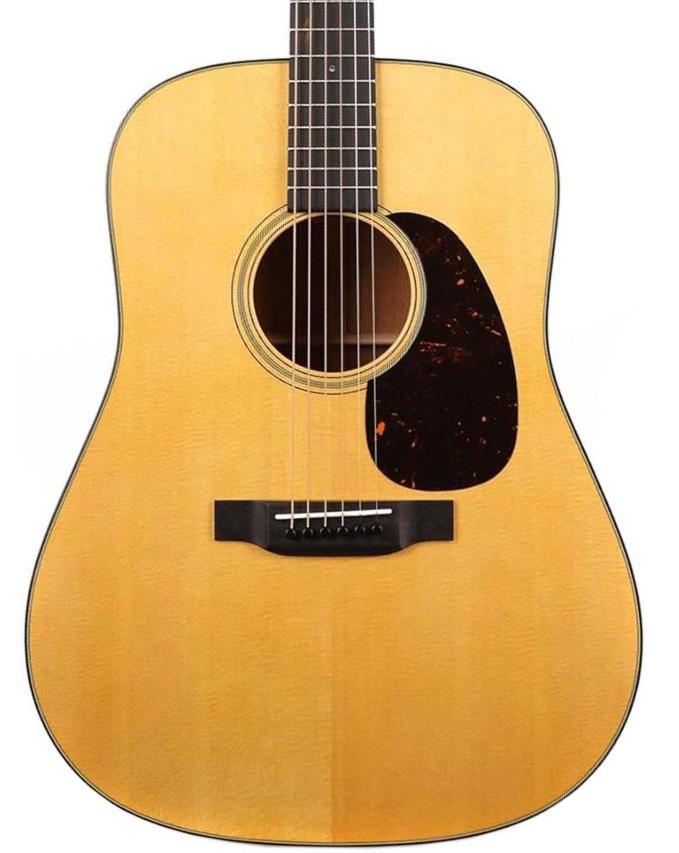 Guitare folk Martin D-18 Standard - Satin natural