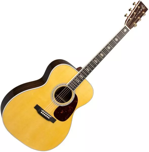 Guitare acoustique Martin J-40 Standard Re-Imagined - natural aging toner