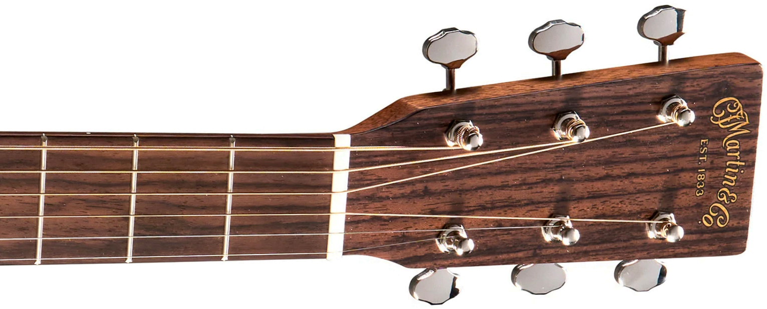 Martin Jason Isbell 010 Retro Road Signature Parlor Shsc Acajou Rw - Natural Satin - Guitare Folk - Variation 3