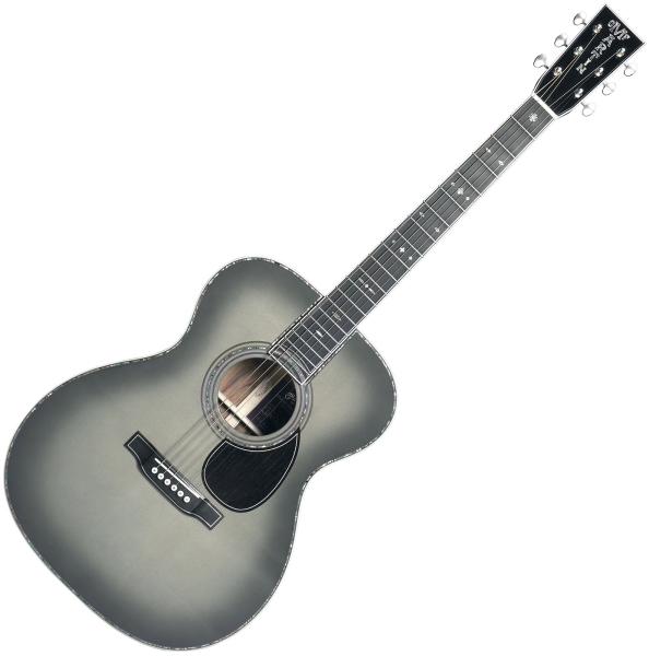 Martin John Mayer OM45 20th Anniversary Platinum silverburst Guitare folk