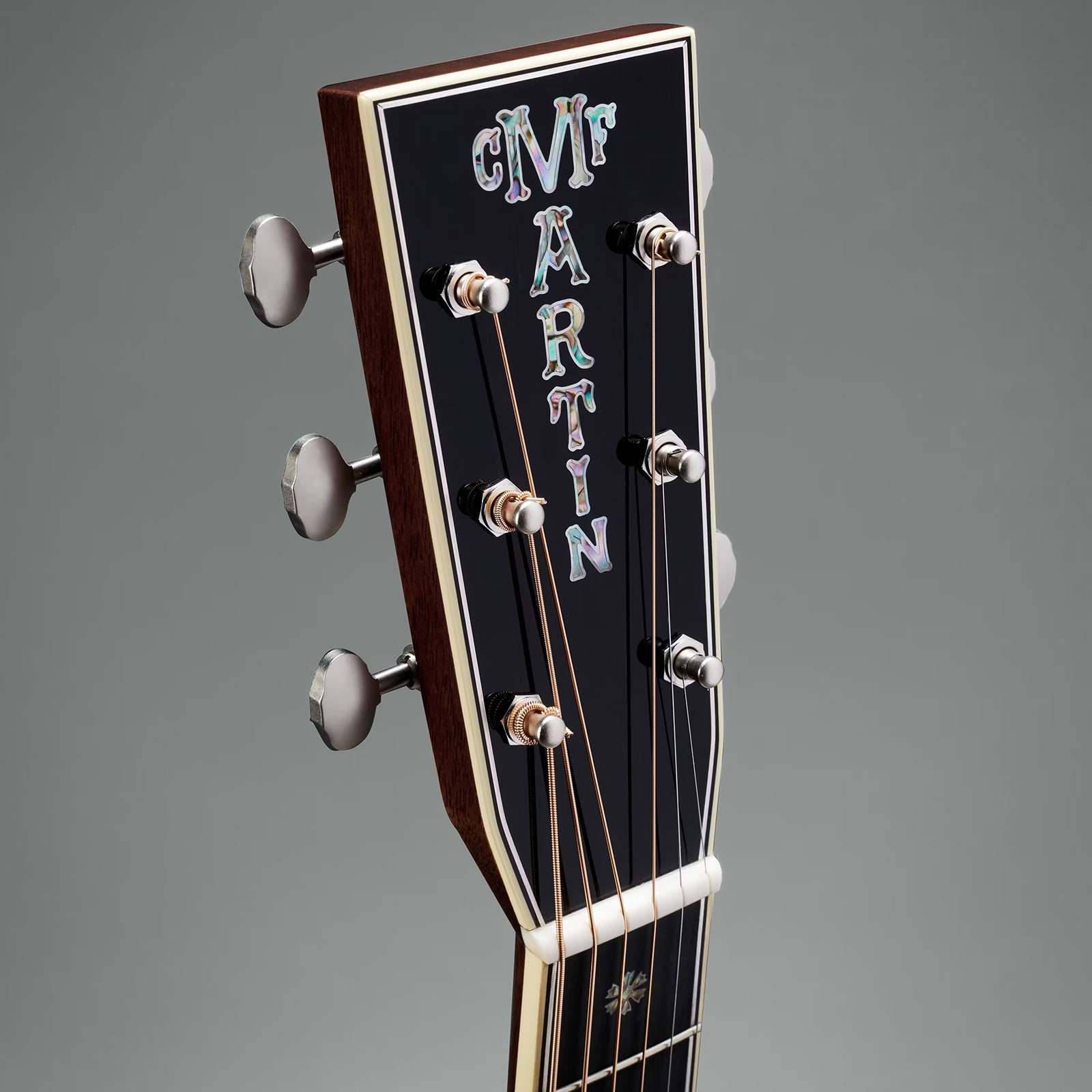Martin John Mayer Om-45 Signature 20th Anniversary Platinum Epicea Palissandre Eb - Silverburst - Guitare Acoustique - Variation 9