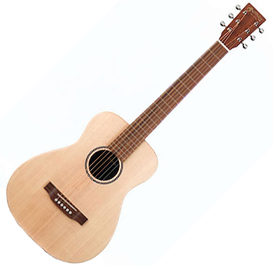 Martin Lx1 Little Martin Dreadnought Natural Satin - Guitare Acoustique Voyage - Variation 5