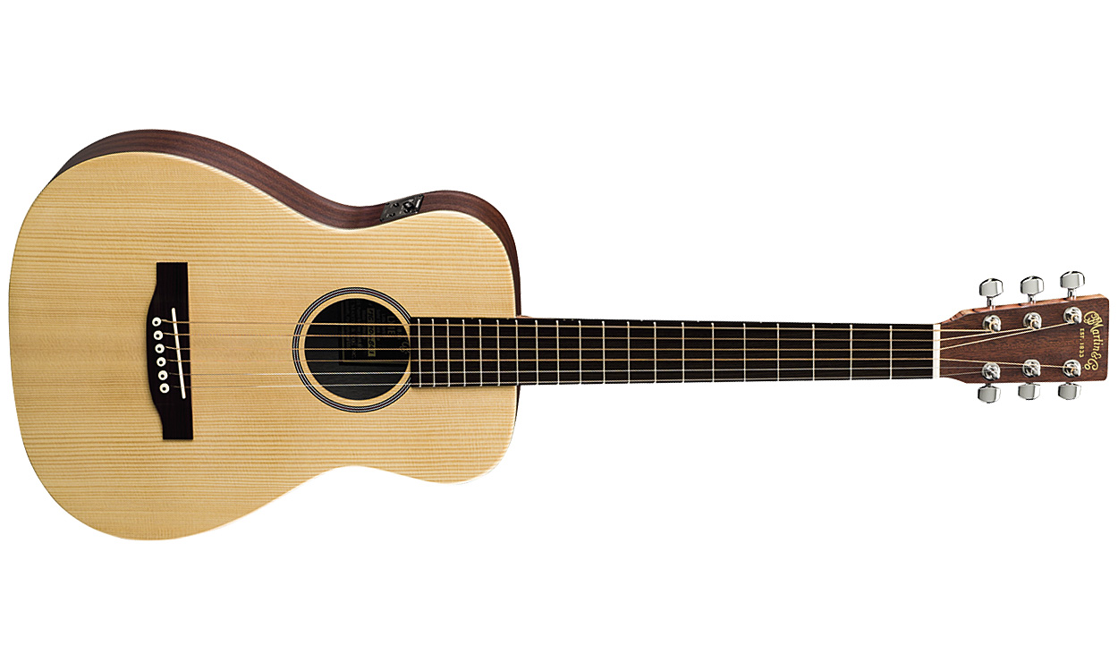 Martin Lx1e Little Martin Naturel Satin - Guitare Acoustique Voyage - Variation 1