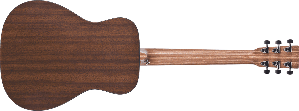 Martin Lxme Little Martin 0-14 Lh Gaucher Hpl Epicea Acajou Ric +housse - Natural Satin - Guitare Folk Gaucher - Variation 1