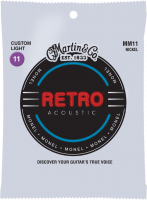 MM11 Acoustic Guitar 6-String Set Retro Monel 11-52 - jeu de 6 cordes