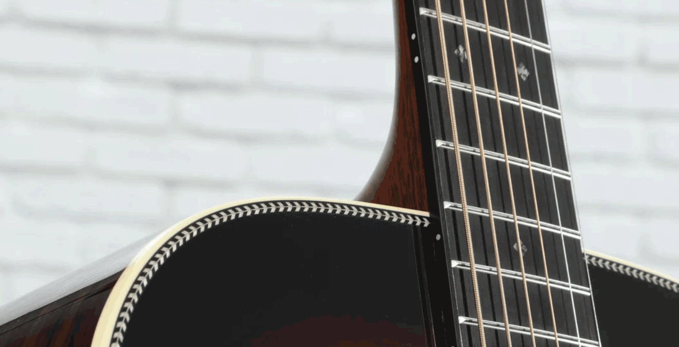 Martin Om28 Standard Golden Era Orchestra Model Epicea Palissandre Eb - Gloss 1935 Sunburst - Guitare Folk - Variation 3