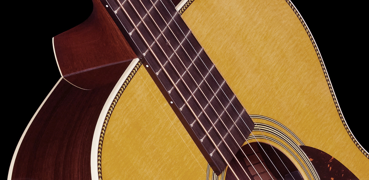 Martin Om28e Standard Golden Era Orchestra Model Epicea Palissandre Eb - Natural Gloss - Guitare Folk - Variation 3