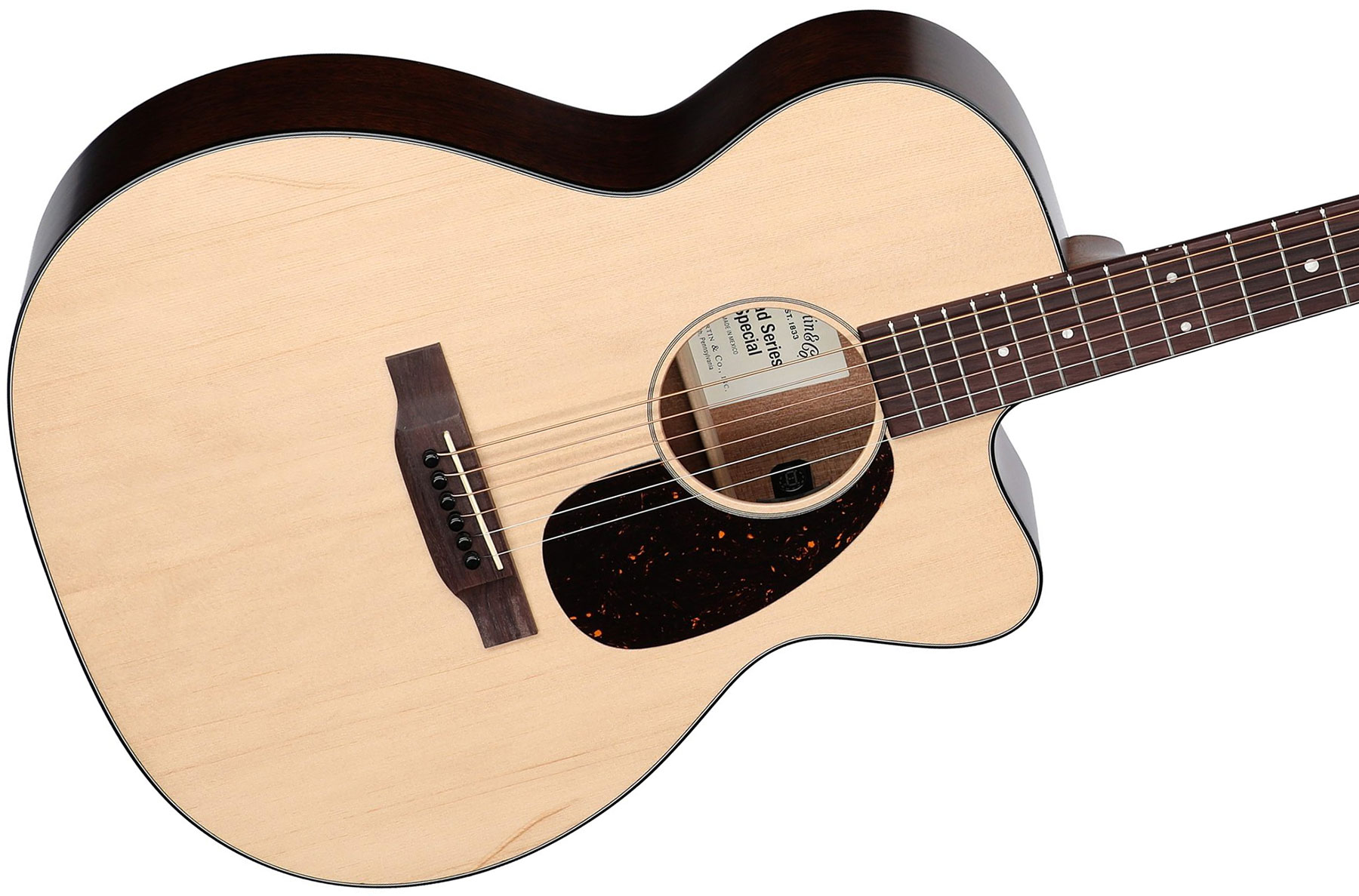 Martin Omc-10e Special Road Orchestra Cw Epicea Sapele Rw - Natural Satin - Guitare Folk - Variation 2