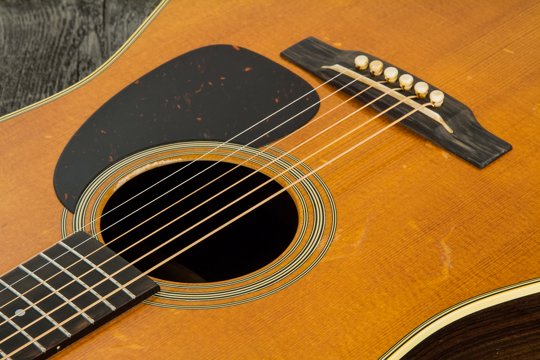 Martin Rich Robinson D-28 Signature Dreadnought Epicea Palissandre Eb - Aged Vintage Natural - Guitare Acoustique - Variation 3