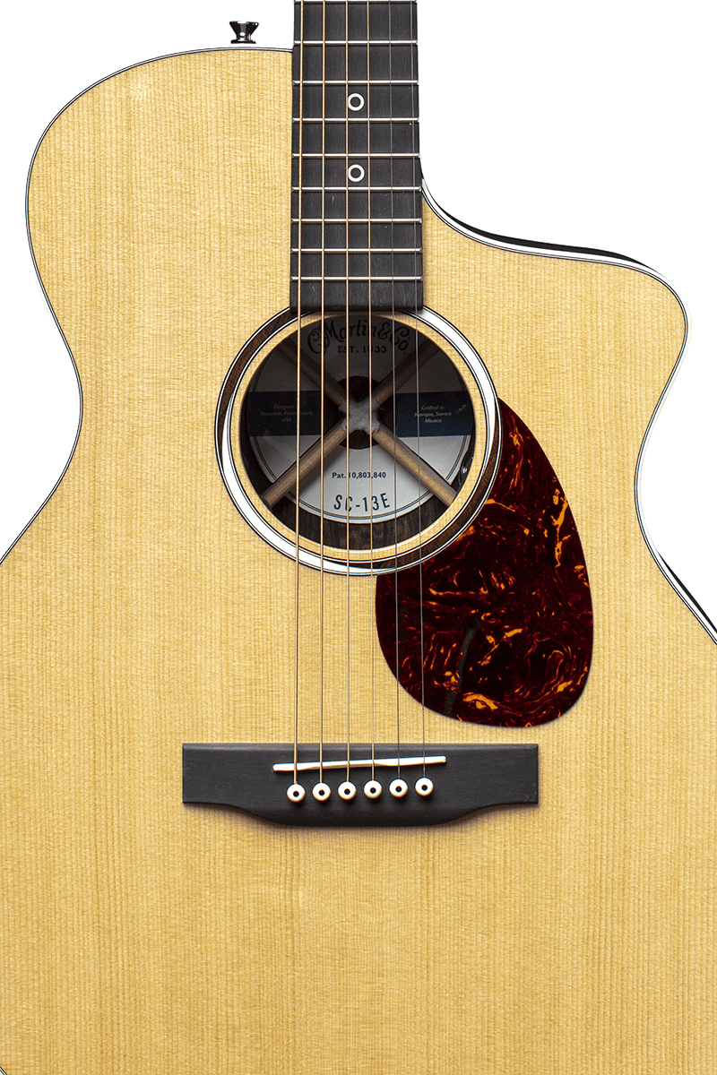 Martin Sc-13e Road Special Om Cw Epicea Ziricote Eb - Naturel - Guitare Electro Acoustique - Variation 3