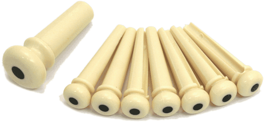 Sillets Chevalet Guitare Kit Chevilles Guitare - 12 PCS + Extracteur - Pour Guitares Acoustique/Folk/Classique Extracteur Chevilles Guitare