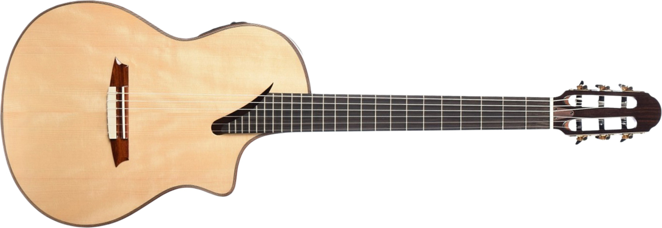 Martinez Ms-14 Mpre Performer Epicea Erable Rw - Natural - Guitare Folk - Main picture