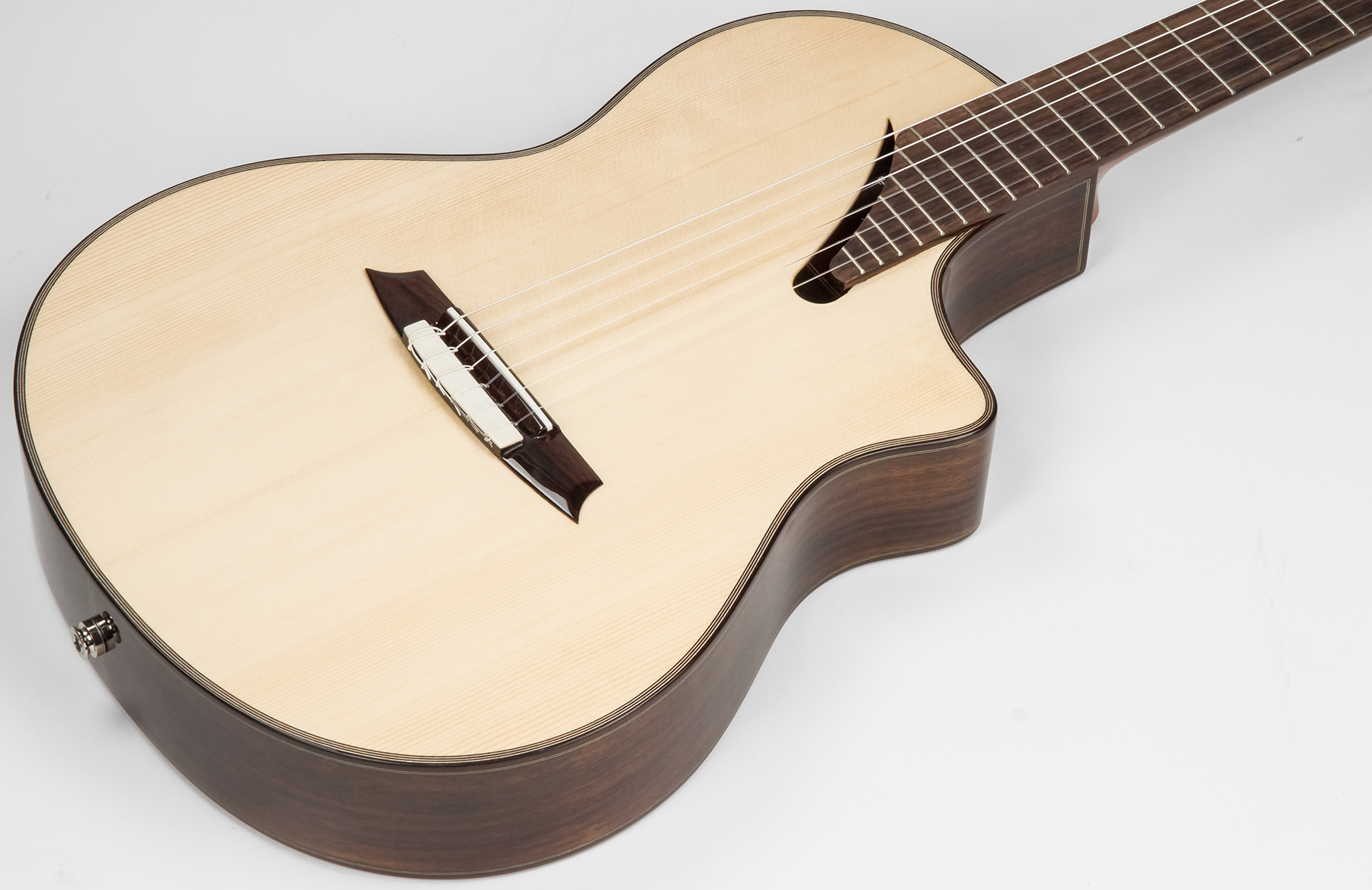 Martinez Ms14r Performer Cedre Palissandre Rw +housse - Natural - Guitare Classique Format 4/4 - Variation 1