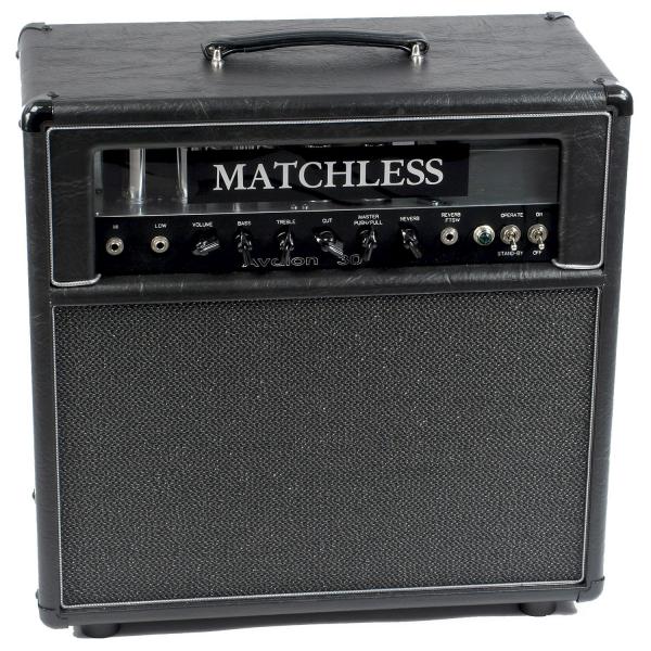 Combo ampli guitare électrique Matchless Avalon 30 112 Reverb - Black/Silver