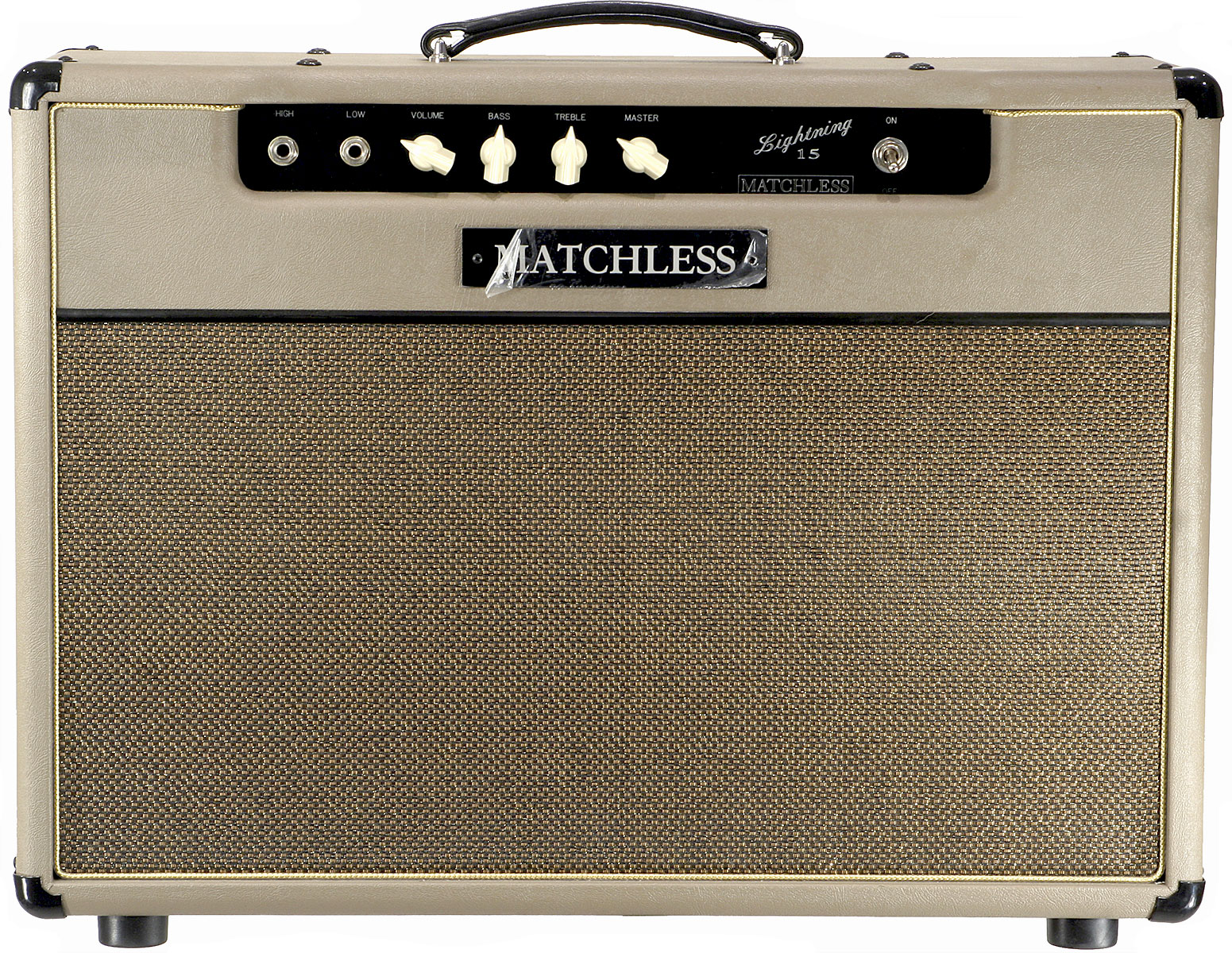 Matchless Avalon 30 112 Reverb 1x12 30w Cappuccino/gold - Ampli Guitare Électrique Combo - Variation 3