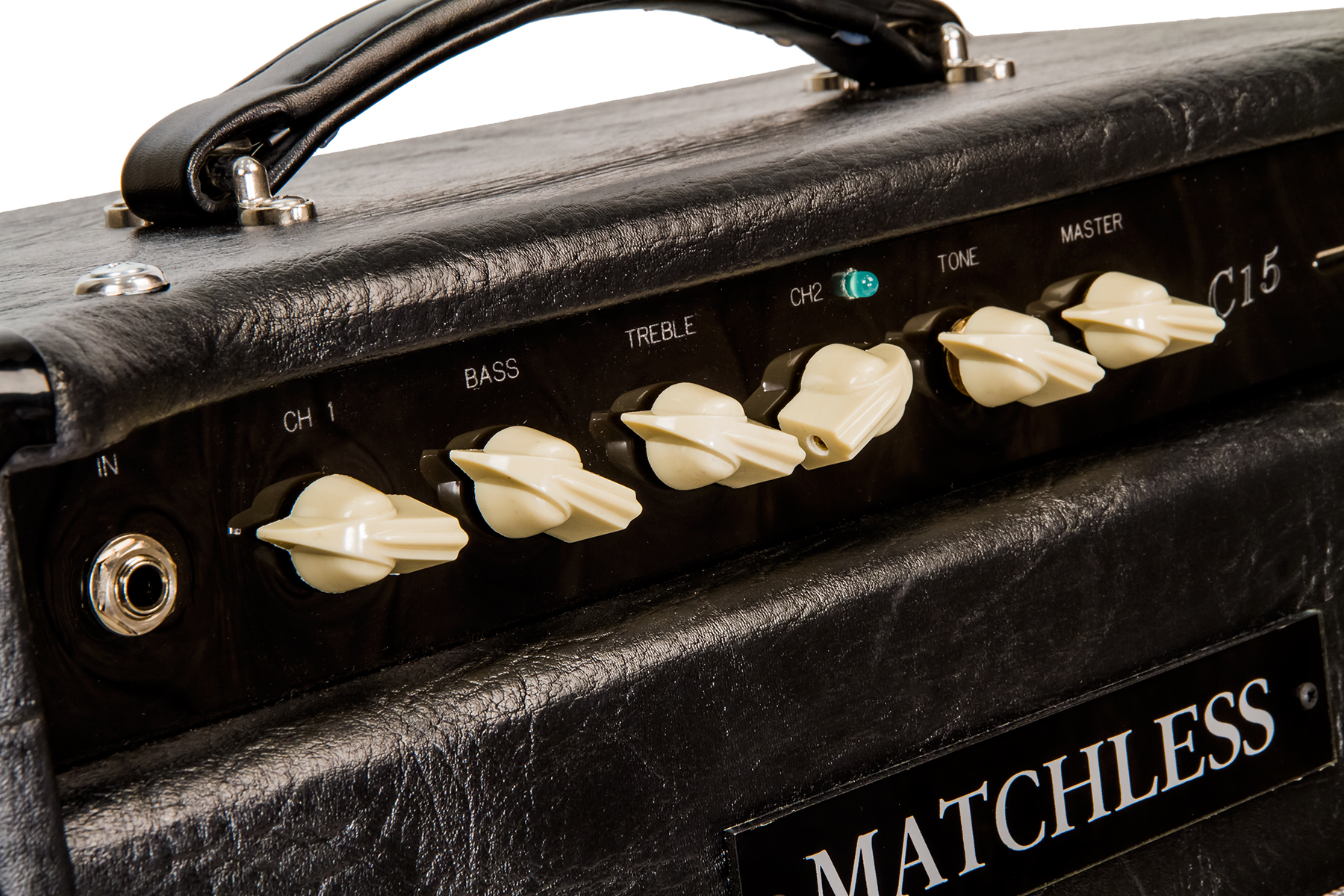 Matchless C-15 Head 15w Black/silver - Ampli Guitare Électrique TÊte / PÉdale - Variation 2