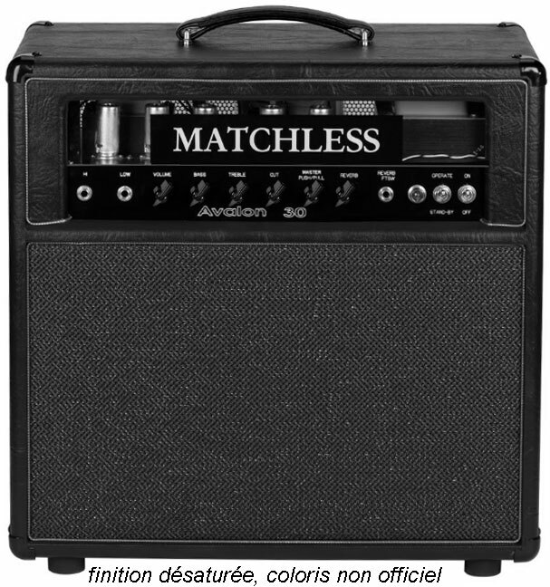 Matchless Avalon 30 112 Reverb 1x12 30w Cappuccino/gold - Ampli Guitare Électrique Combo - Main picture