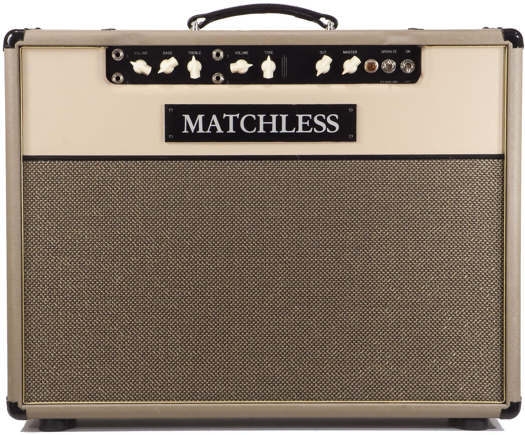 Combo ampli guitare électrique Matchless DC-30 - Cappuccino/Gold