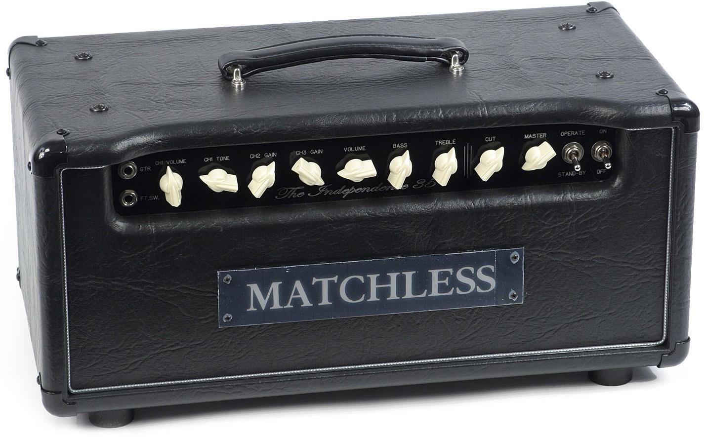 Tête ampli guitare électrique Matchless Independence 35 Head - Black