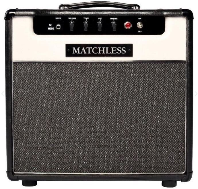 Matchless Sc Mini 1x12 6w Black/light Gray/silver - Ampli Guitare Électrique Combo - Main picture