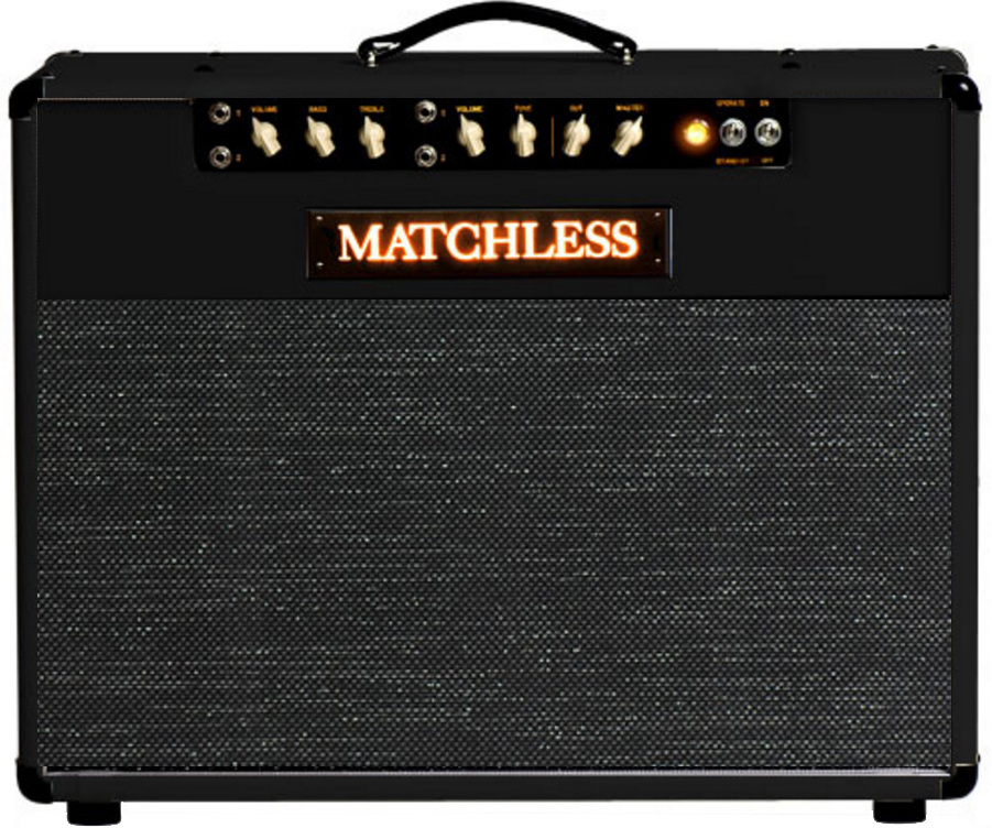 Matchless Sc Mini 1x12 6w Black/silver - Ampli Guitare Électrique Combo - Main picture