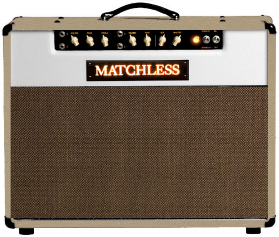 Matchless Sc Mini 1x12 6w Cream/gold - Ampli Guitare Électrique Combo - Main picture