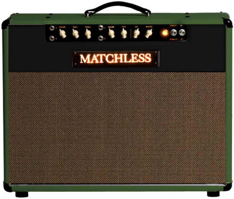 Combo ampli guitare électrique Matchless SC Mini - Green/Black/Gold