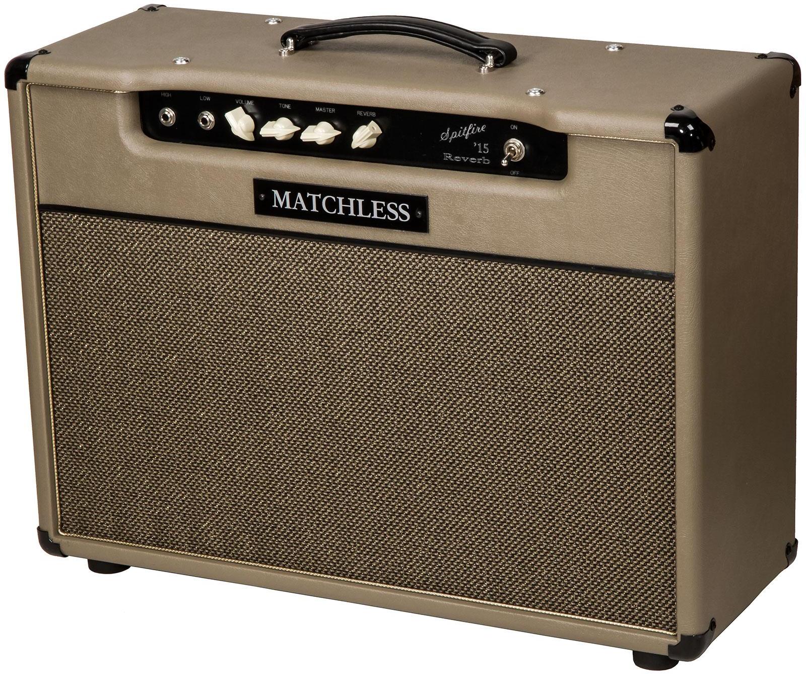 Combo ampli guitare électrique Matchless Spitfire 15 112 - Capuccino/Gold