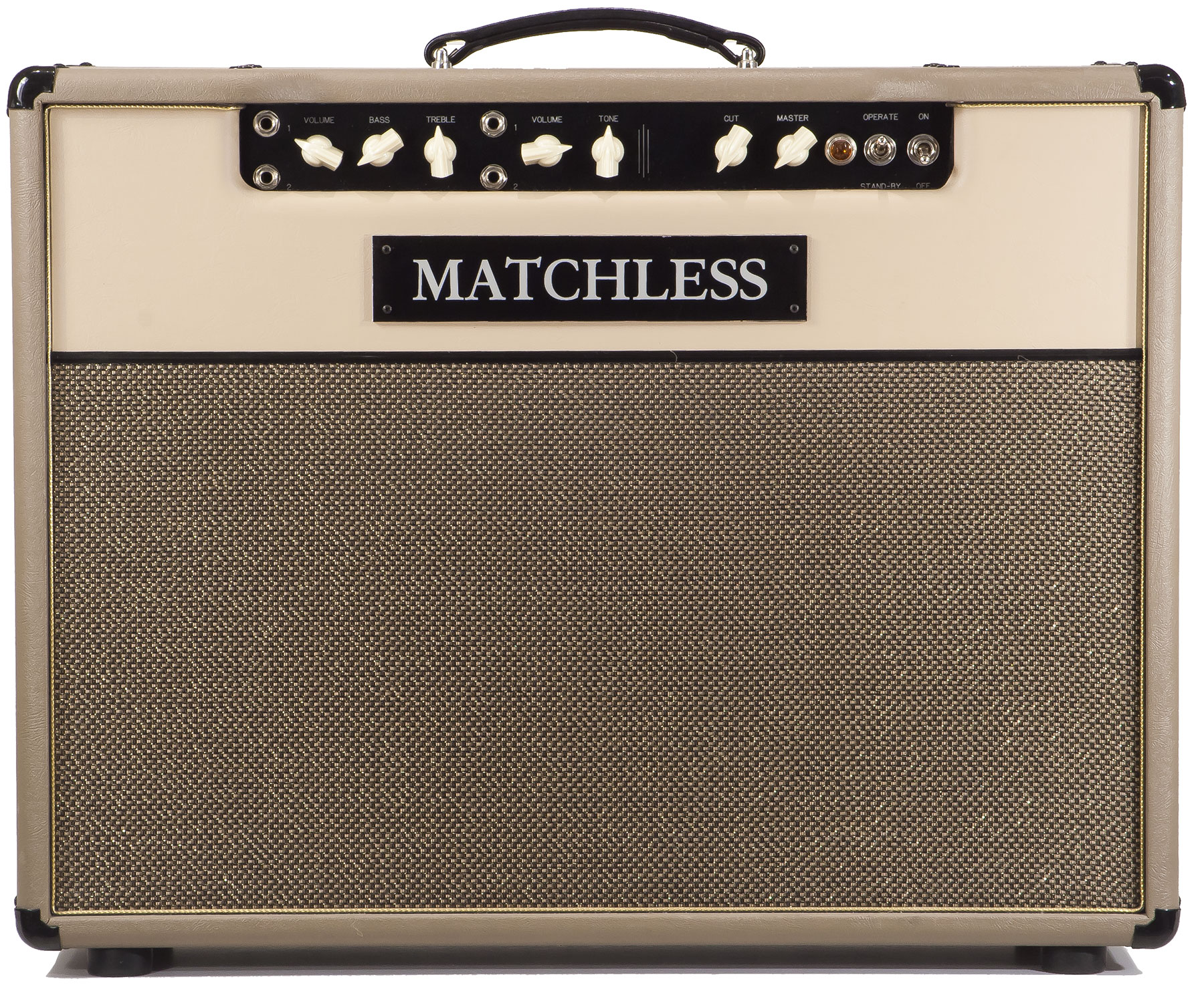 Matchless Dc-30 30w 2x12 Cappuccino/gold - Ampli Guitare Électrique Combo - Variation 1
