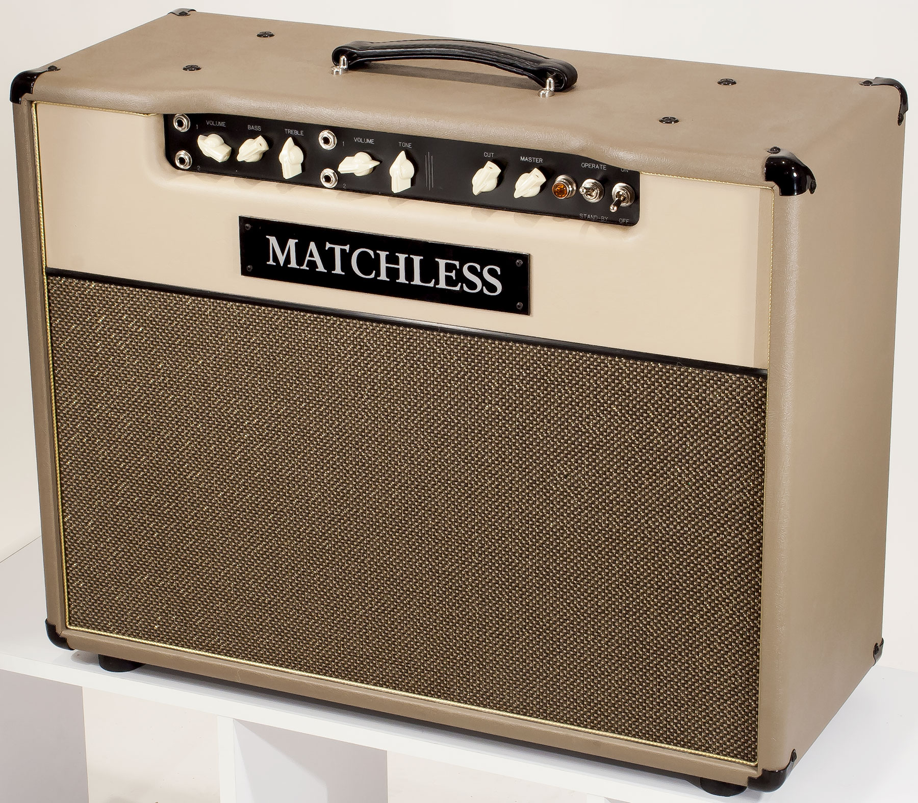 Matchless Dc-30 30w 2x12 Cappuccino/gold - Ampli Guitare Électrique Combo - Variation 2