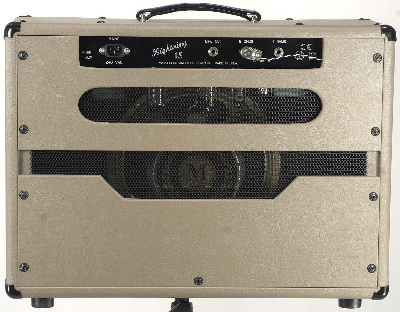 Matchless Lightning 15 112 15w 1x12 Cappucino/gold - Ampli Guitare Électrique Combo - Variation 2