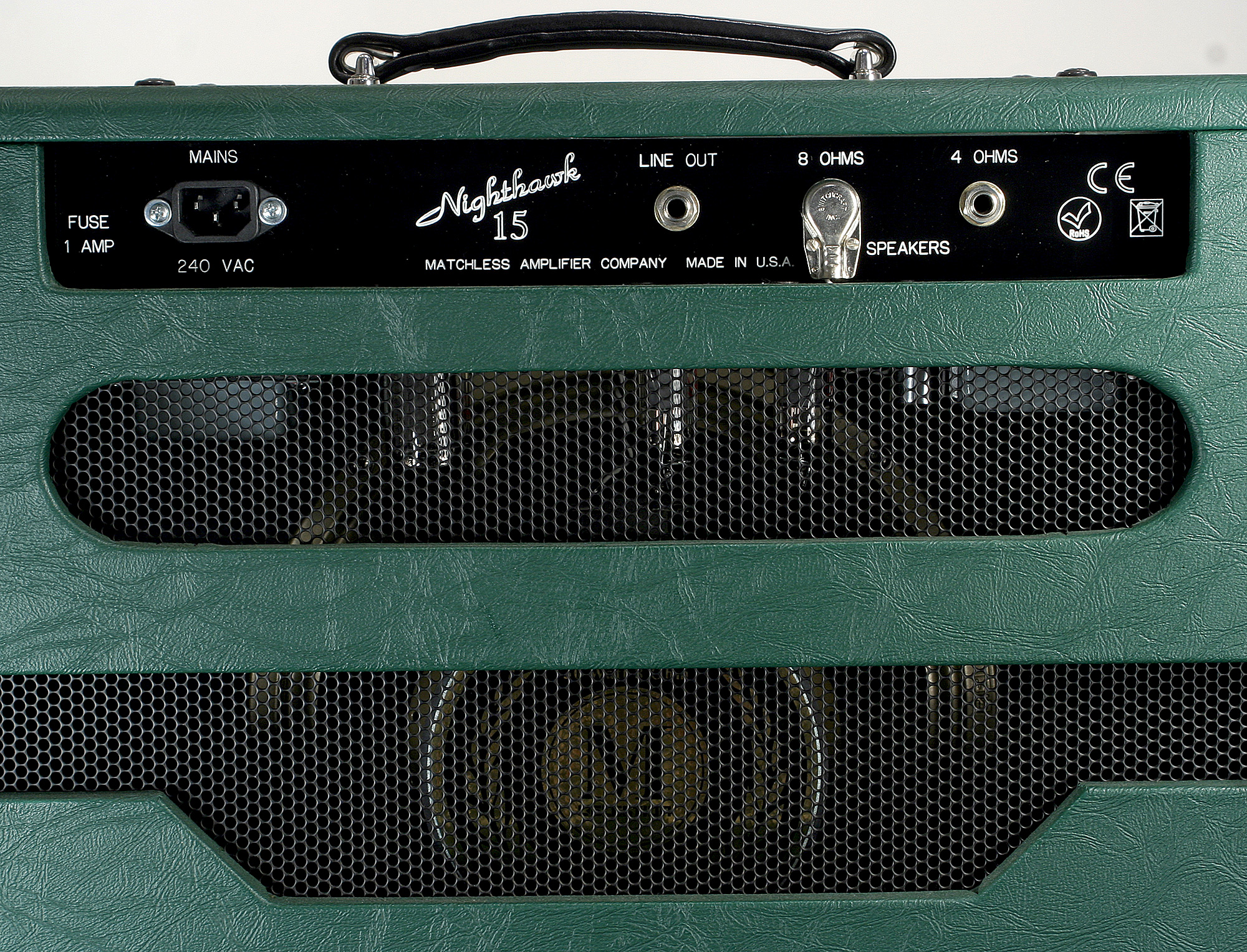 Matchless Nighthawk 112 15w 1x12 Green Silver - Ampli Guitare Électrique Combo - Variation 4