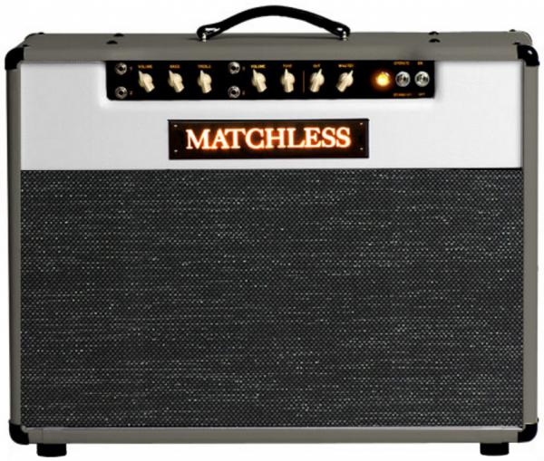 Combo ampli guitare électrique Matchless Spitfire 15 112 - Dark Gray/Silver
