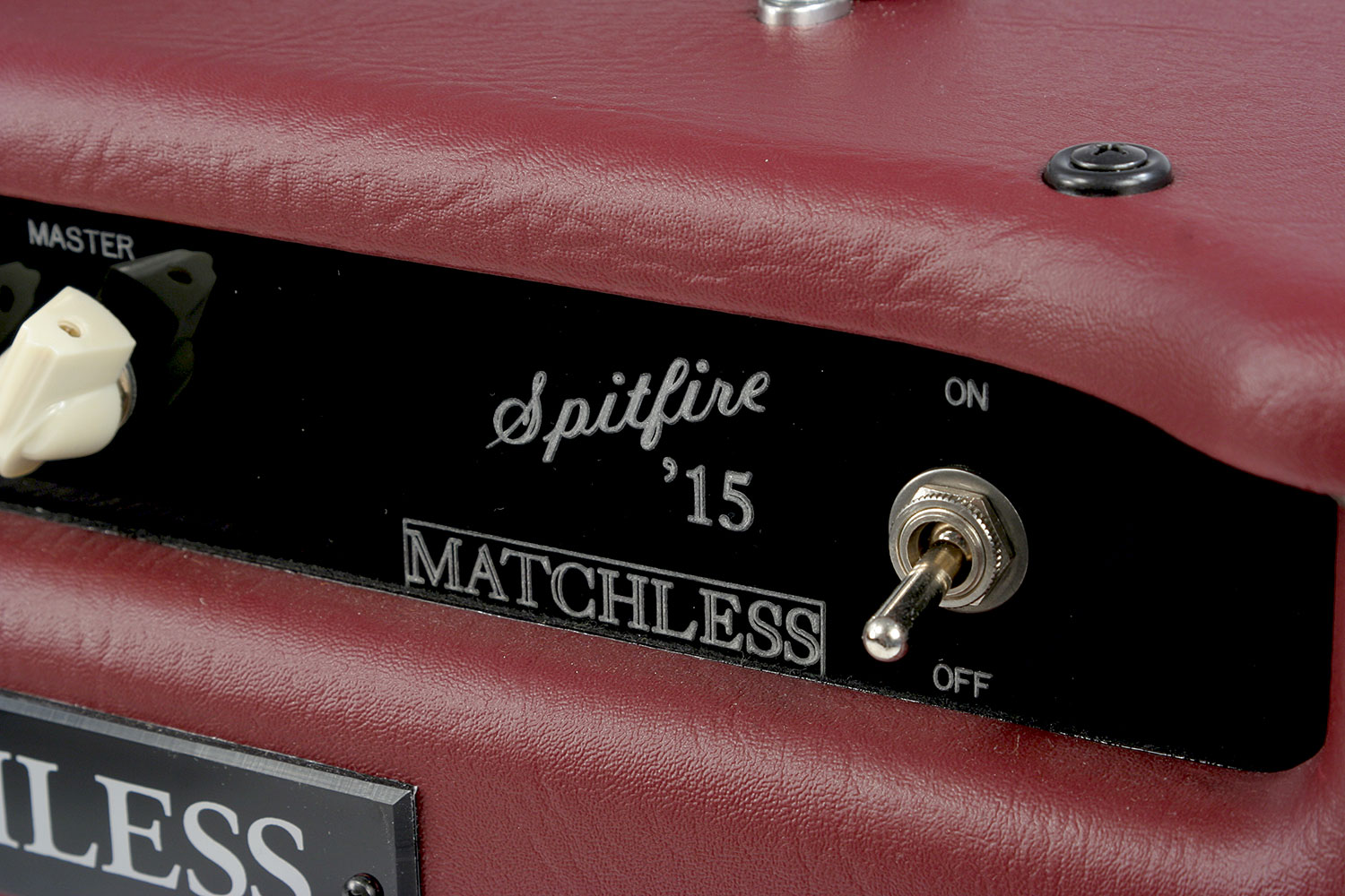 Matchless Spitfire 15 112 Reverb 15w 1x12 Burgundy/gold - Ampli Guitare Électrique Combo - Variation 2