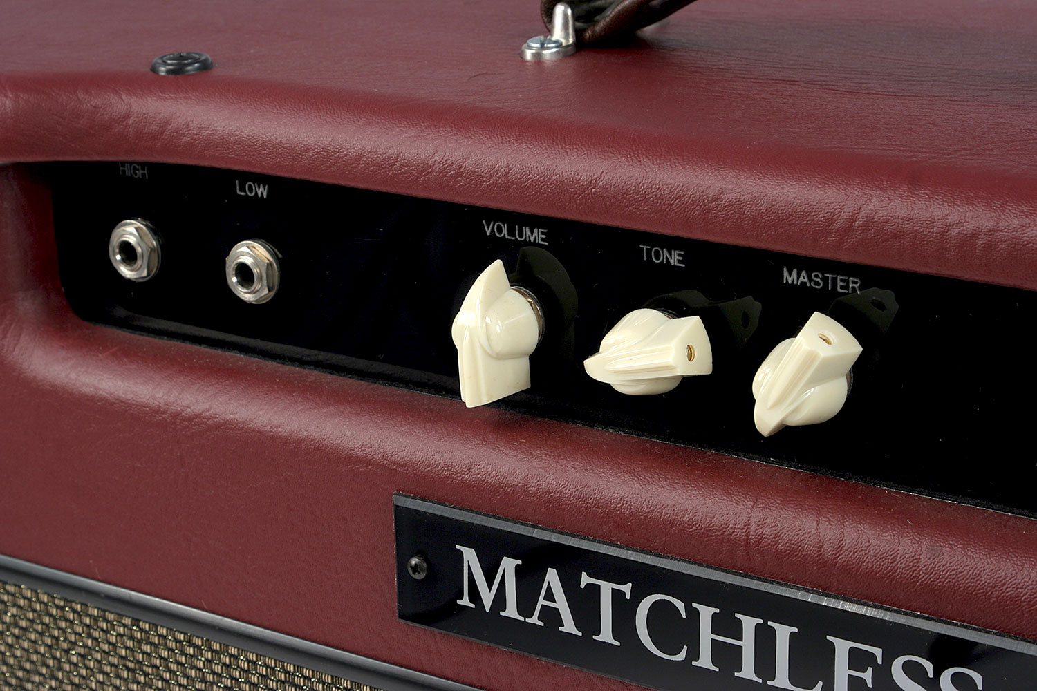 Matchless Spitfire 15 112 Reverb 15w 1x12 Burgundy/gold - Ampli Guitare Électrique Combo - Variation 3