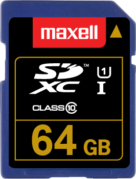 Maxell Sdhc 64gb Class 10 - Ordinateur - Main picture